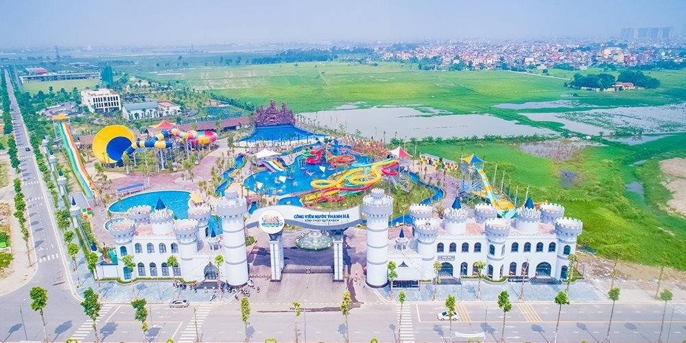 Công viên nước Thanh Hà lớn nhất Hà Nội
